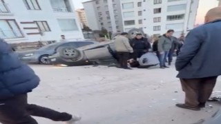 Elazığda trafik kazası: 2 yaralı