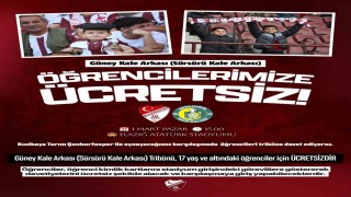 Elazığspordan 17 Yaş altı taraftarlara ücretsiz bilet