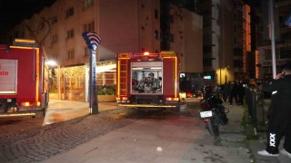 Elektrik panosundan çıkan yangın paniğe neden oldu