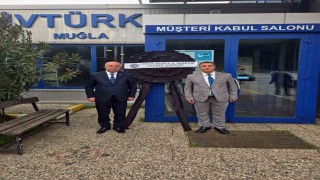 EMŞAV Muğladan TÜVTÜRKe siyah çelenk