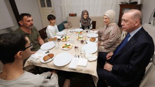 Erdoğan Çifti Kayacık Ailesinin İftar Konuğu Oldu