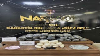 Erzurumda 23 kilo skunk ve 11 kilo metamfetamin ele geçirildi