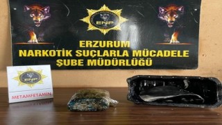 Erzurumda 3 kilo uyuşturucu ele geçirildi: 2 tutuklama