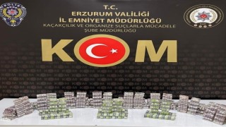 Erzurumda bin 500 adet gümrük kaçağı botoks ilacı ele geçirildi