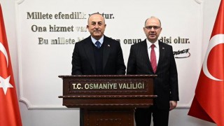 Eski Dışişleri Bakanı Çavuşoğlu’ndan Osmaniye Valiliği’ne Ziyaret