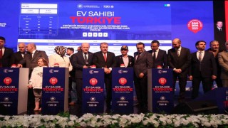 Eskişehirde TOKİnin 6 bin 55 aileyi ev sahibi yapacağı kuraların çekimi başladı