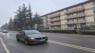 Eskişehire kar geri döndü