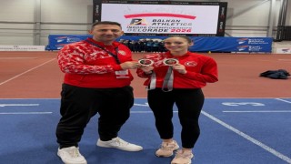 Eskişehirli atletizm sporcusundan Balkanda altın madalya