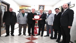 ESOB yönetiminden, Tortum Belediye Başkanı Yiğidere nezaket ziyareti