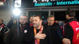 Galatasaray kafilesi Konyaya geldi