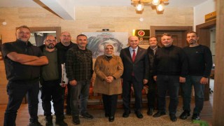 Gazeteciler Keşir ve Özlüyü ağırladı