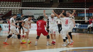 Gaziantep GSKdan 3-0lık galibiyet