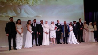 Gaziantepte 14 Şubatta 62 çift evliliğe Evet dedi