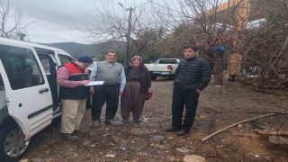 Gazipaşada dolu ve fırtınadan 214 üretici zarar gördü