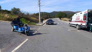 Gazipaşada elektrikli bisiklet kazası: 2 yaralı