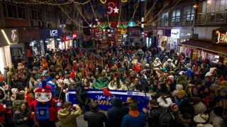Gebzede Ramazan ayı fener alayı yürüyüşüyle karşılandı