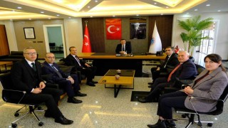 Gelir İdaresi Başkanlığı heyetinden Erzincan TSOya ziyaret