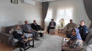 Gercüşte şehit yakınları ve gazilere vefa ziyareti