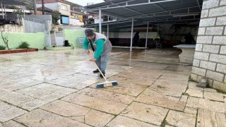 Germencikte camiler Ramazana hazırlanıyor