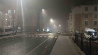 Gölbaşında yoğun sis etkili oldu