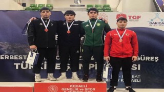 Grekoromende Denizlili genç Türkiye şampiyonu oldu