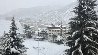 Gümüşhanede kar nedeniyle 193 köy yolu ulaşıma kapandı