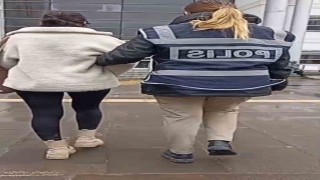 Hapis cezasıyla aranan kadın hırsız Defnede yakalandı