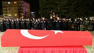 Hayatını kaybeden jandarma uzman çavuş için tören düzenlendi