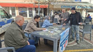 Hisarcıkta 9 Şubat Sigarayı Bırakma Gününe özel farkındalık standı