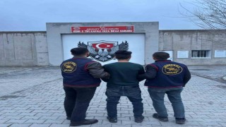 Iğdırda 14 yıl hapis cezası bulunan şahıs yakalandı