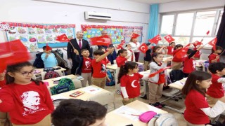 İkinci dönem Bayrak Sevgisi dersiyle başladı