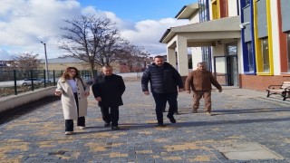 İl Millî Eğitim Müdürü Sinan Aydından eğitim yatırımlarına yerinde inceleme