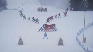 Ilgaz Dağında Sevgililer Gününde düzenlenen festival yoğun ilgi gördü