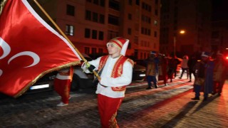 İlk sahura mehteranla kalktılar