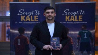 İnegölsporun kalecisi Bekir Sevginin Sevgili kale isimli kitabının lansmanı yapıldı