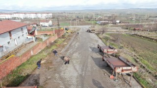 İnönüde yol tamiri ve temizlik çalışmaları sokak sokak devam ediyor