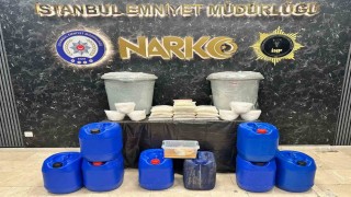 İstanbulda 240 kilo uyuşturucu madde ele geçirildi: 4 gözaltı