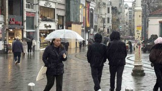 İstanbulda soğuk hava ve yağmur etkili oluyor