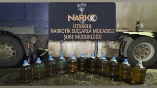 İstanbulda uyuşturucu operasyonu: 183 kilogram sıvı metamfetamin ele geçirildi