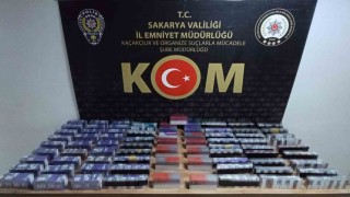 İstanbuldan getirdikleri 16 bin elektronik sigarayla Sakaryada yakalandılar