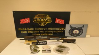 İzmirde uyuşturucu operasyonu: 1 gözaltı