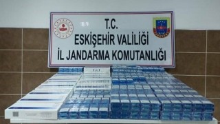 Jandarma 694 paket kaçak sigara ele geçirildi