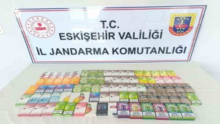 Jandarmadan kaçak sigara operasyonu