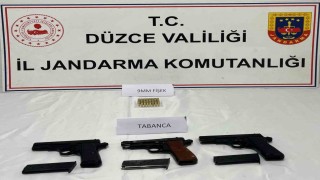 Jandarmadan ruhsatsız silah operasyonu