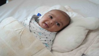 Kafasındaki nadir tümör alındı, hayata tekrar gülümsedi