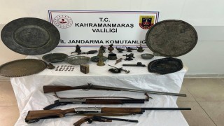 Kahramanmaraşta tarihi eser kaçakçılığı operasyonu