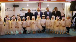 Kahtada 4-6 yaş miniklerden duygu dolu Kuran-ı Kerim programı