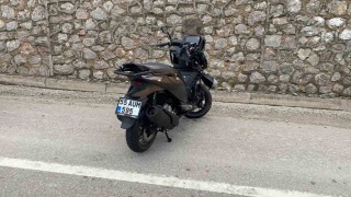 Kamyona arkadan çarpan motosikletin sürücüsü yaralandı
