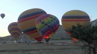Kapadokyada balon turizmi 750 bin yolcuyu aştı