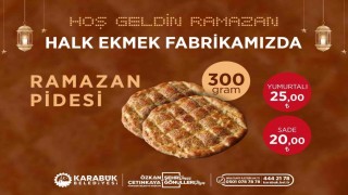 Karabük Halk Ekmekte ramazan pidesi 20 TLden satılacak